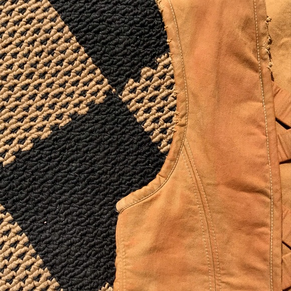 VTG Victorian Custom Brown Padded Vest - Picture 5 of 5